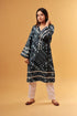 Aisha Blue Print Pakistani Style Kurta Set